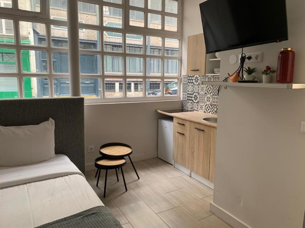 Bright Charming Modern Studio By Dreamy Canal Paris Ngoại thất bức ảnh